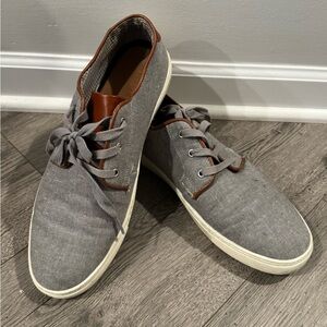 Tommy Hilfiger Gray and Brown Sneakers